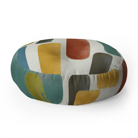 Sheila Wenzel-Ganny Bold Strokes Floor Pillow Round
