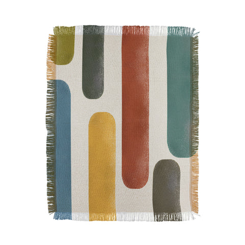 Sheila Wenzel-Ganny Bold Strokes Throw Blanket