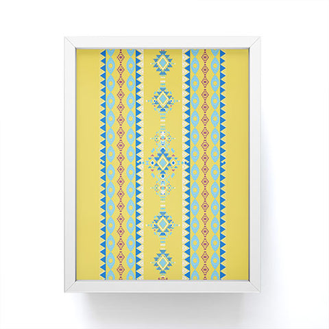 Sheila Wenzel-Ganny Bright Boho Tribal Pattern Framed Mini Art Print