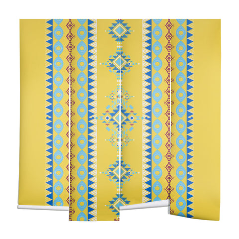 Sheila Wenzel-Ganny Bright Boho Tribal Pattern Wall Mural