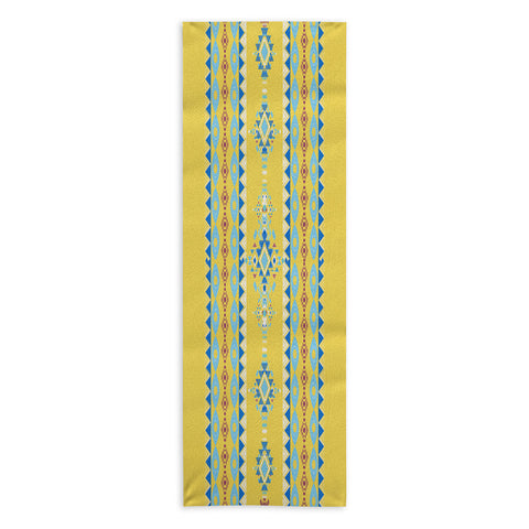 Sheila Wenzel-Ganny Bright Boho Tribal Pattern Yoga Towel