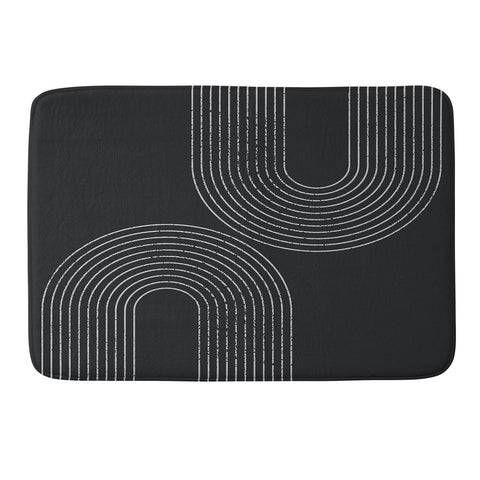 Sheila Wenzel-Ganny Chalk Brush Rainbows Memory Foam Bath Mat