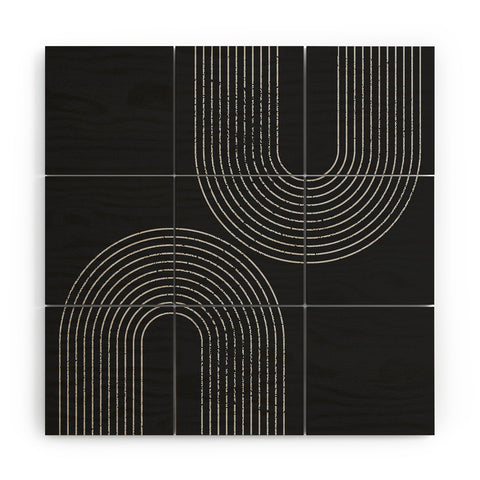 Sheila Wenzel-Ganny Chalk Brush Rainbows Wood Wall Mural