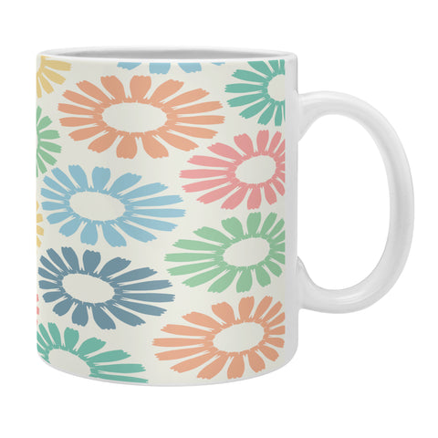 Sheila Wenzel-Ganny Colorful Daisy Pattern Coffee Mug