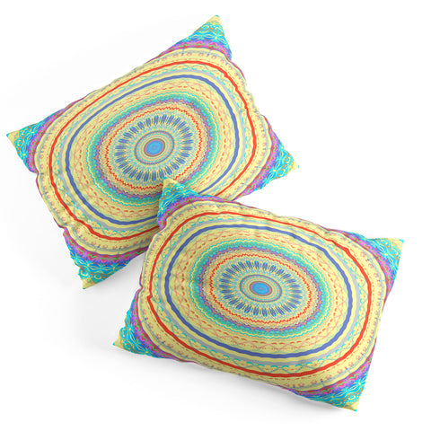 Sheila Wenzel-Ganny Colorful Fun Mandala Pillow Shams