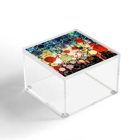 Sheila Wenzel-Ganny Contemporary Blue Bubble Acrylic Box