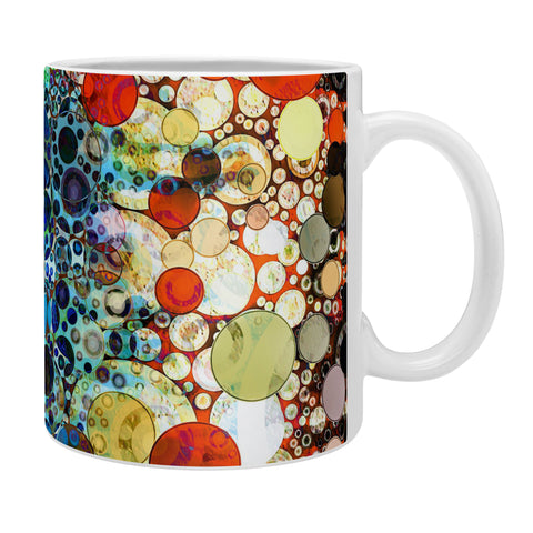 Sheila Wenzel-Ganny Contemporary Blue Bubble Coffee Mug