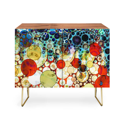 Sheila Wenzel-Ganny Contemporary Blue Bubble Credenza
