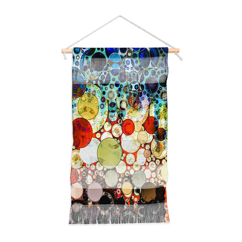 Sheila Wenzel-Ganny Contemporary Blue Bubble Wall Hanging Portrait