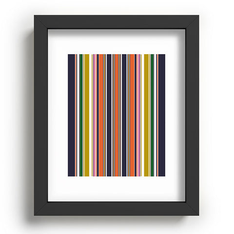 Sheila Wenzel-Ganny Contemporary Bold Stripes Recessed Framing Rectangle