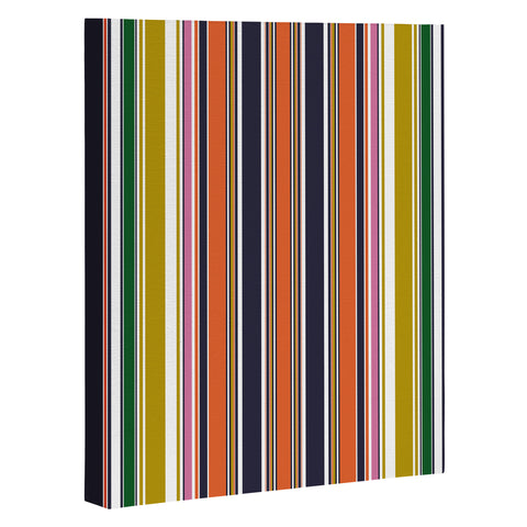 Sheila Wenzel-Ganny Contemporary Bold Stripes Art Canvas