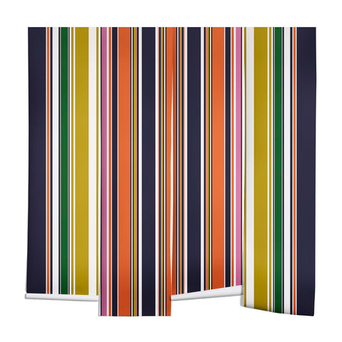 Sheila Wenzel-Ganny Contemporary Bold Stripes Wall Mural