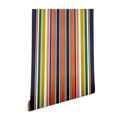 Sheila Wenzel-Ganny Contemporary Bold Stripes Wallpaper