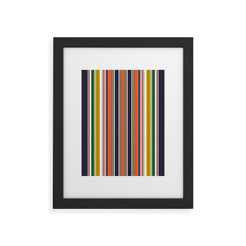 Sheila Wenzel-Ganny Contemporary Bold Stripes Framed Art Print