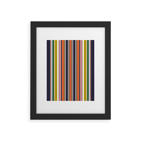 Sheila Wenzel-Ganny Contemporary Bold Stripes Framed Art Print