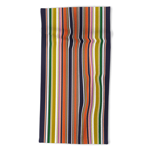 Sheila Wenzel-Ganny Contemporary Bold Stripes Beach Towel