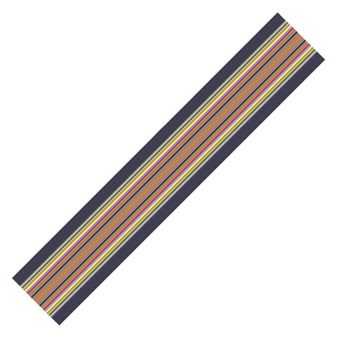 Sheila Wenzel-Ganny Contemporary Bold Stripes Table Runner