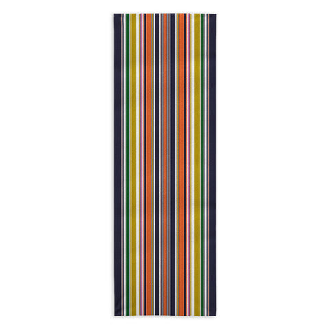 Sheila Wenzel-Ganny Contemporary Bold Stripes Yoga Towel