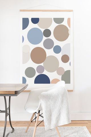 Sheila Wenzel-Ganny Cool Color Palette Art Print And Hanger
