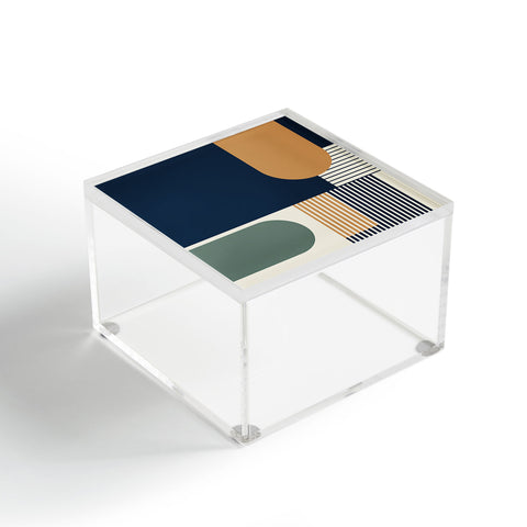 Sheila Wenzel-Ganny Cool Color Palette Pattern Acrylic Box