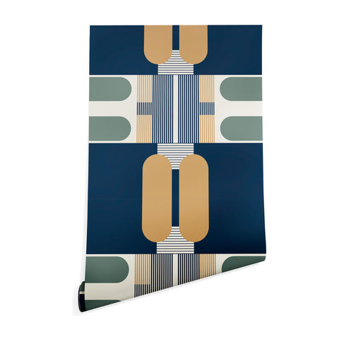 Sheila Wenzel-Ganny Cool Color Palette Pattern Wallpaper