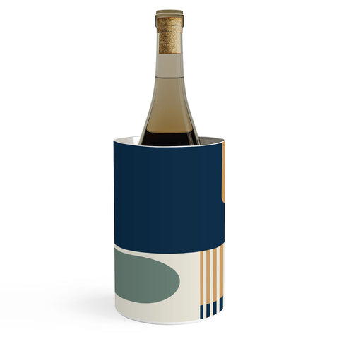 Sheila Wenzel-Ganny Cool Color Palette Pattern Wine Chiller