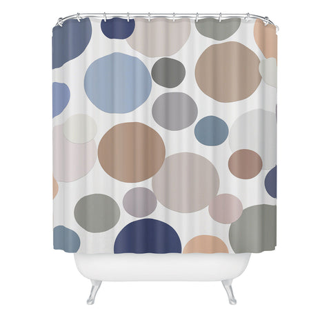 Sheila Wenzel-Ganny Cool Color Palette Shower Curtain