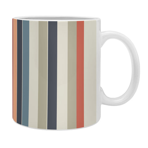 Sheila Wenzel-Ganny Cool Color Palette Stripes Coffee Mug