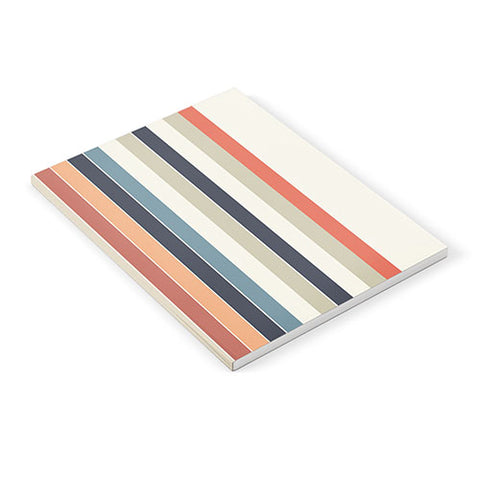 Sheila Wenzel-Ganny Cool Color Palette Stripes Notebook