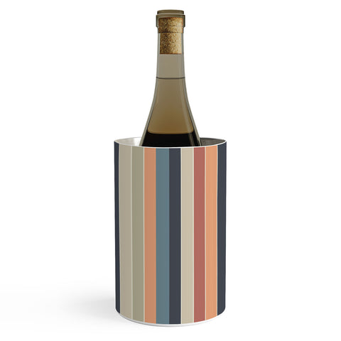 Sheila Wenzel-Ganny Cool Color Palette Stripes Wine Chiller