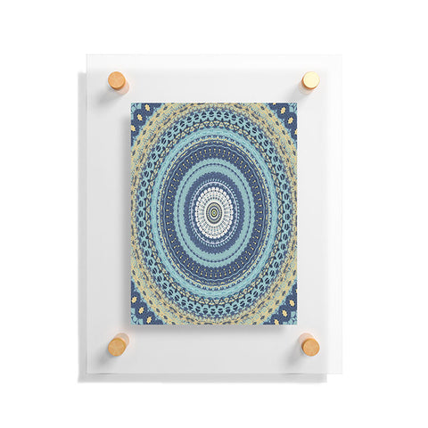 Sheila Wenzel-Ganny Cottage Boho Mandala Floating Acrylic Print