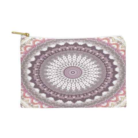 Sheila Wenzel-Ganny Delicate Pink Lavender Mandala Pouch