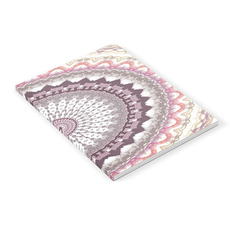 Sheila Wenzel-Ganny Delicate Pink Lavender Mandala Notebook
