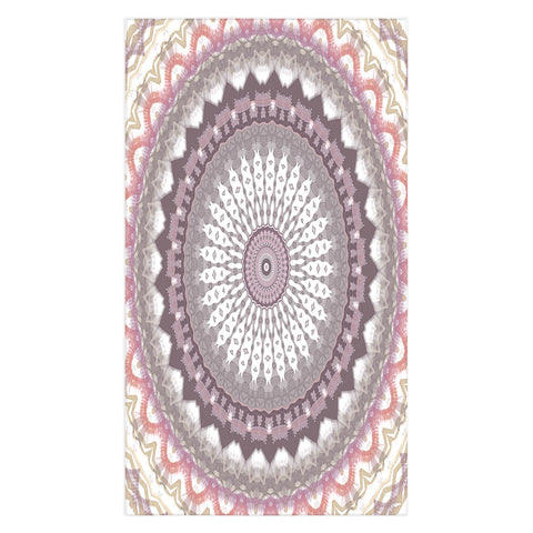 Sheila Wenzel-Ganny Delicate Pink Lavender Mandala Tablecloth