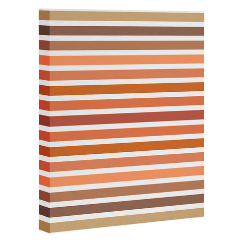 Sheila Wenzel-Ganny Desert Boho Stripes Art Canvas