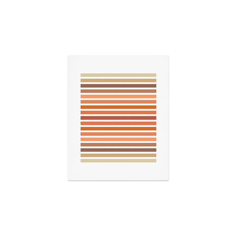 Sheila Wenzel-Ganny Desert Boho Stripes Art Print
