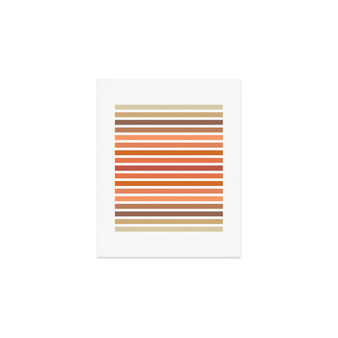 Sheila Wenzel-Ganny Desert Boho Stripes Art Print