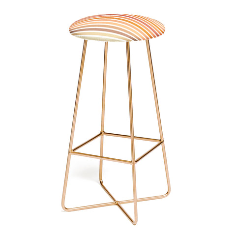 Sheila Wenzel-Ganny Desert Boho Stripes Bar Stool