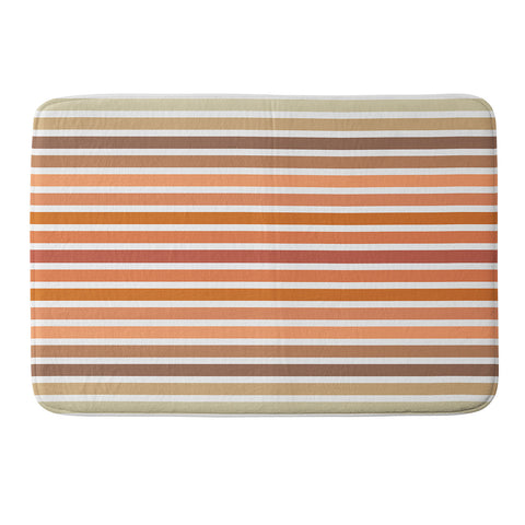 Sheila Wenzel-Ganny Desert Boho Stripes Memory Foam Bath Mat