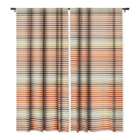 Sheila Wenzel-Ganny Desert Boho Stripes Blackout Window Curtain