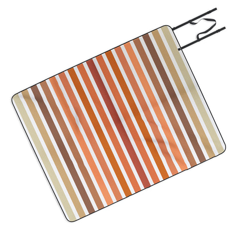 Sheila Wenzel-Ganny Desert Boho Stripes Picnic Blanket