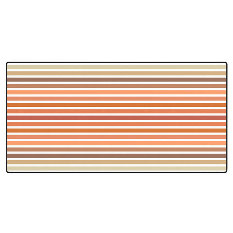 Sheila Wenzel-Ganny Desert Boho Stripes Desk Mat