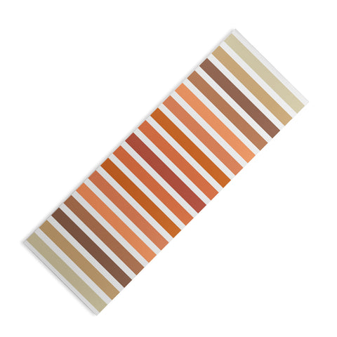 Sheila Wenzel-Ganny Desert Boho Stripes Yoga Mat