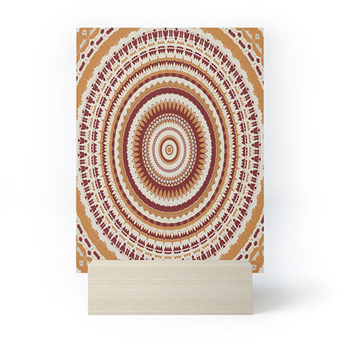 Sheila Wenzel-Ganny Desert Sun Mandala Mini Art Print