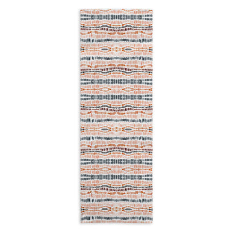 Sheila Wenzel-Ganny Desert Watercolor Stripes Yoga Towel