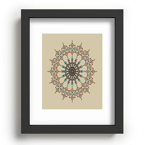 Sheila Wenzel-Ganny Dream Catcher Mandala Recessed Framing Rectangle