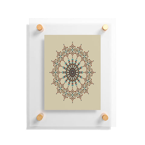 Sheila Wenzel-Ganny Dream Catcher Mandala Floating Acrylic Print