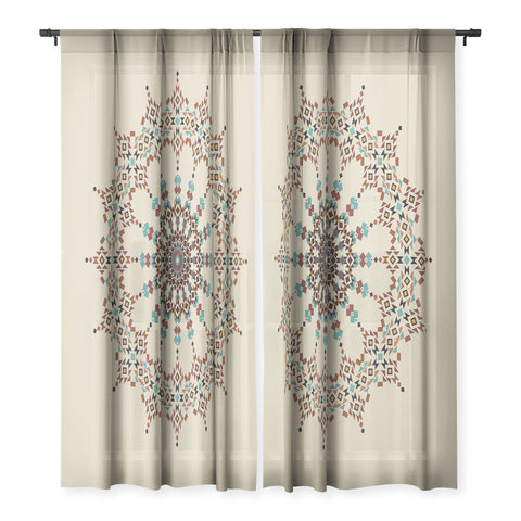 Sheila Wenzel-Ganny Dream Catcher Mandala Sheer Non Repeat