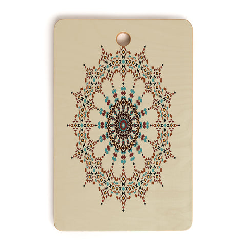 Sheila Wenzel-Ganny Dream Catcher Mandala Cutting Board Rectangle