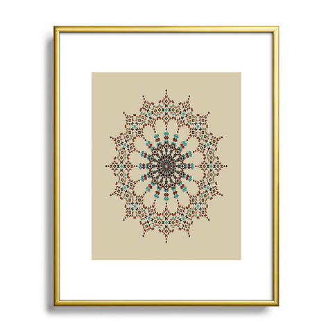 Sheila Wenzel-Ganny Dream Catcher Mandala Metal Framed Art Print